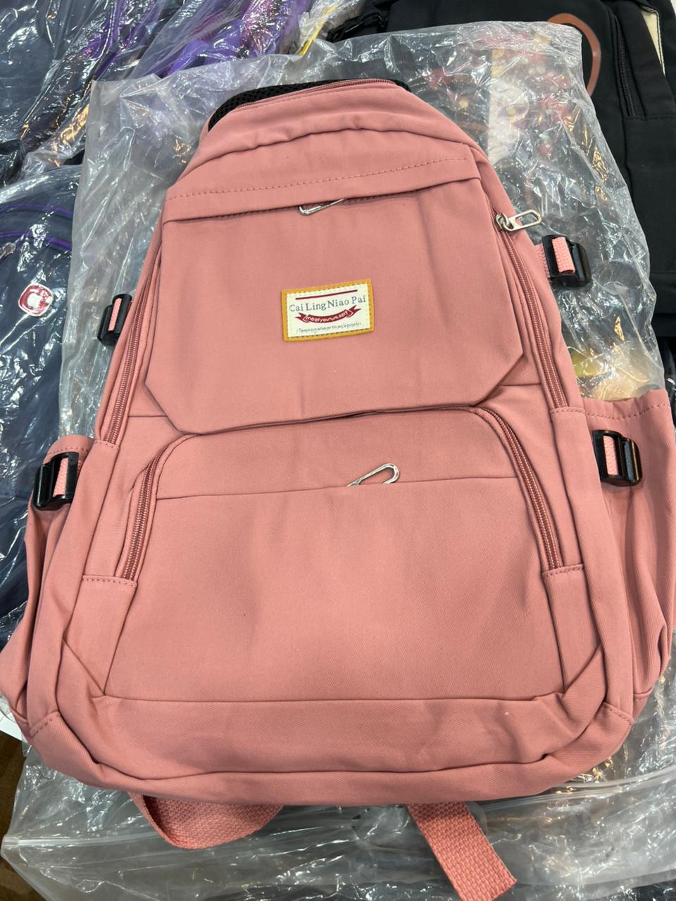 Korean Style School Bag | Large Capacity Nylon Backpack | Teenagers Girls Laptop Work School - Blue