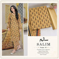 Salim Design 09 – Premium Lawn 3-Piece Printed Suit